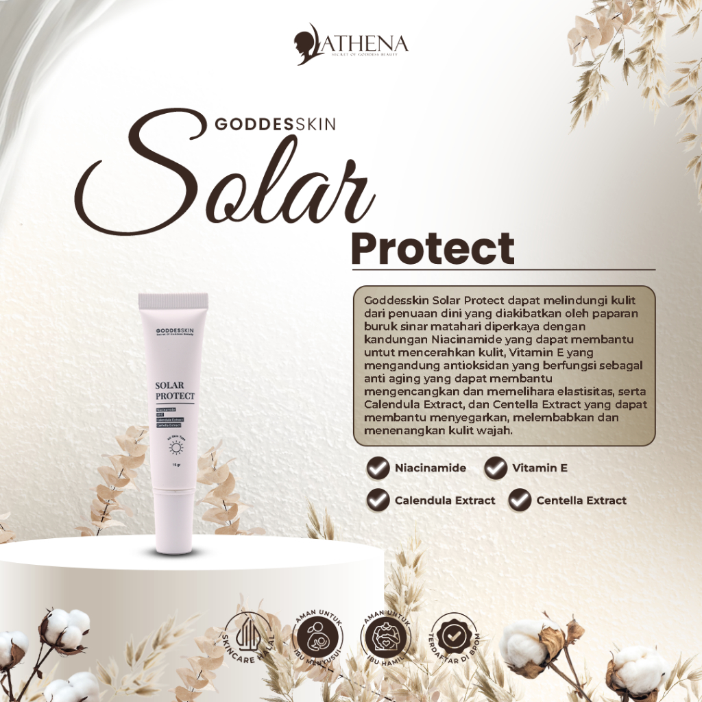 Goddesskin - GODDESSKIN SOLAR PROTECT [NEW] - BPOM