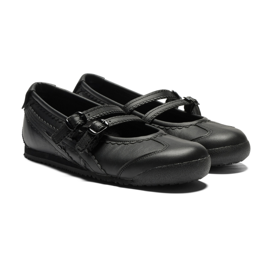 Sepatu Wanita Onitsuka Tiger Mexico 66 TGRS Black/Black 100% Original