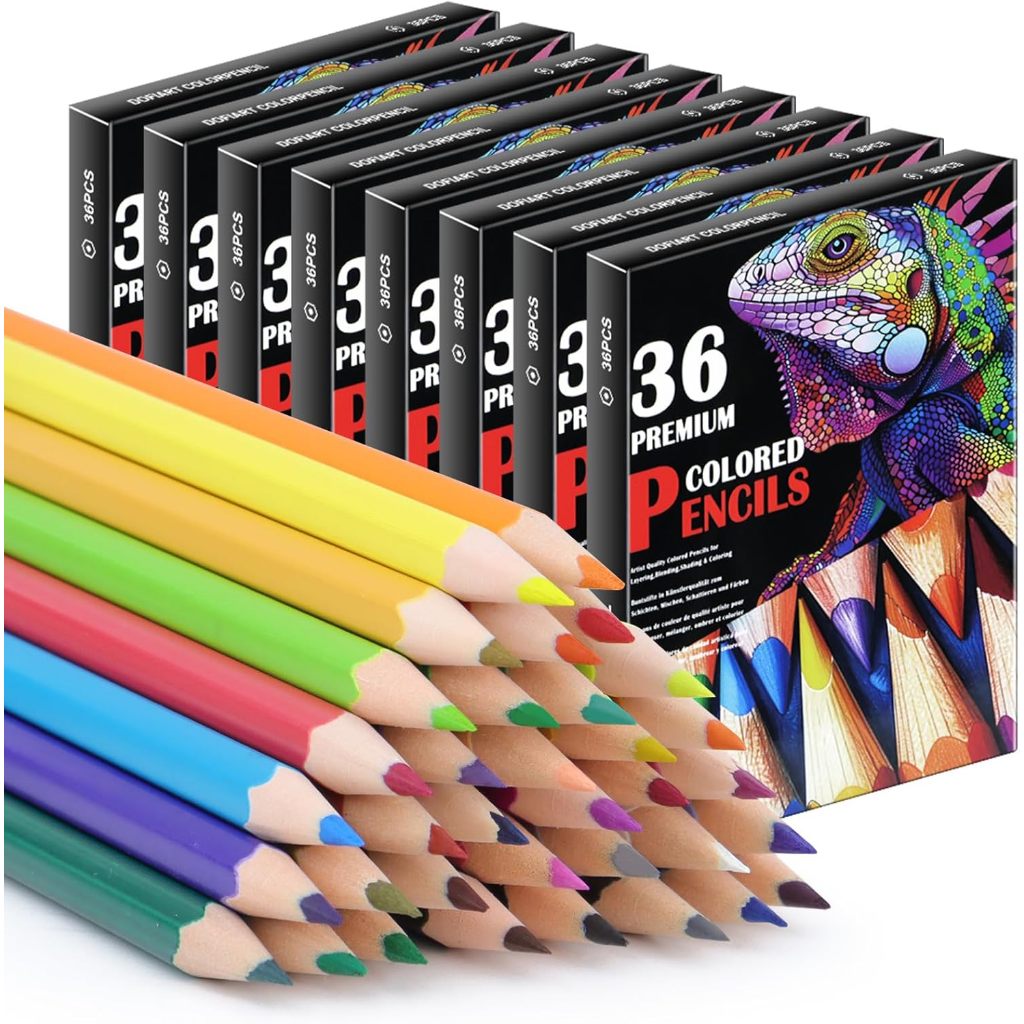 

Pensil Berwarna Minyak Kameleon 36 Warna Desain ergonomis, membuat melukis lebih ringan. Melukis