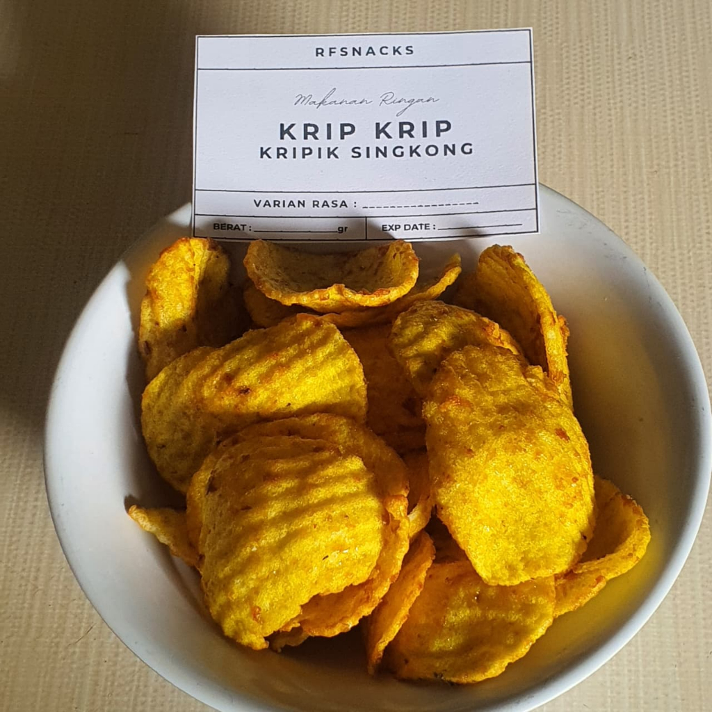

[RFSNACKS] (EXP JANUARI 2026) camilan snack Keripik Singkong Kriyuk Rasa Rujak Snack Renyah Pedas Gurih ready stock