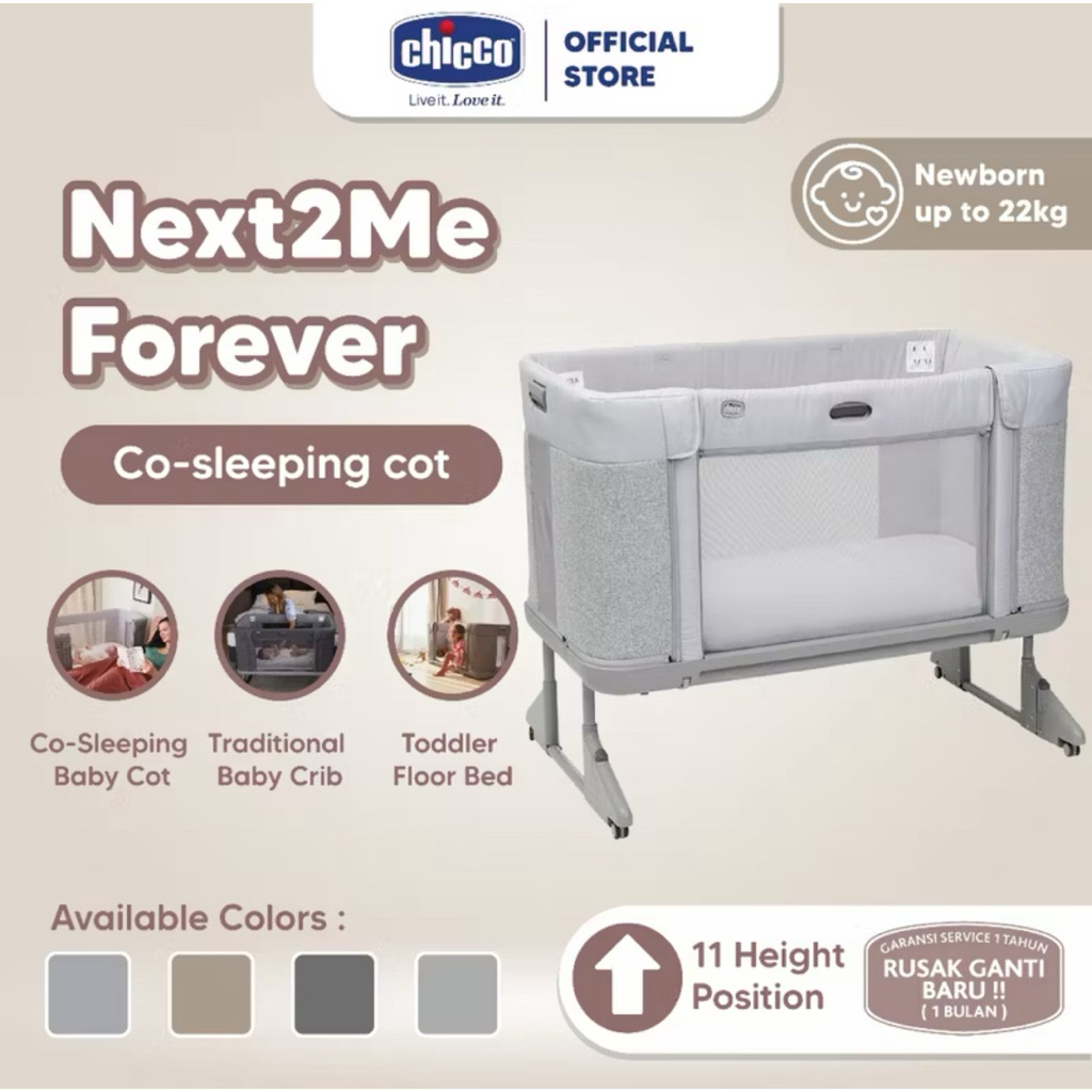 CHICCO Next2Me Forever Co-Sleeping Cot