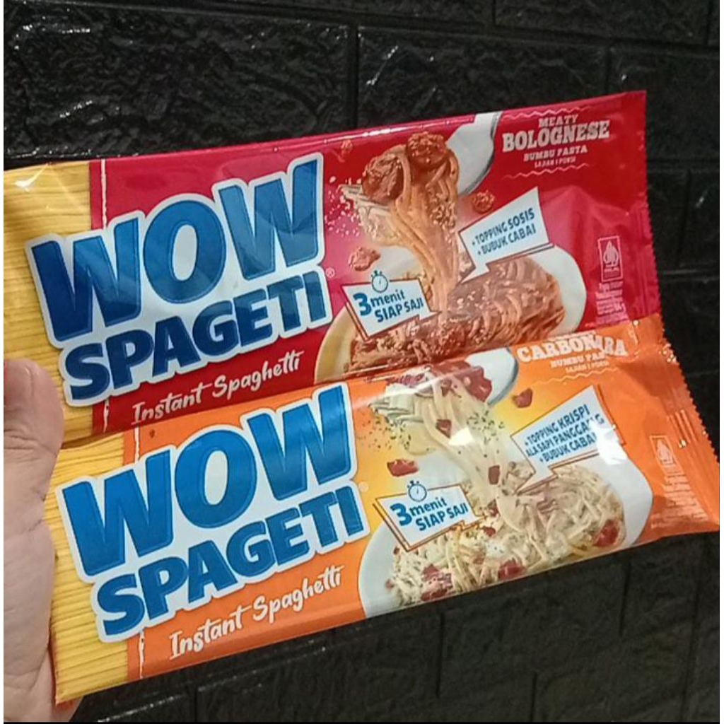 

spageti wow / instant spaghetti 88gr