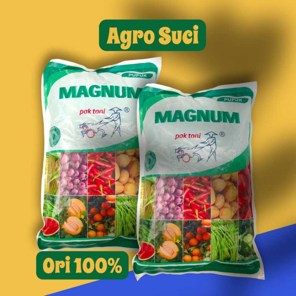 PUPUK NPK MAGNUM PAK TANI KEMASAN PABRIK - 1 KG