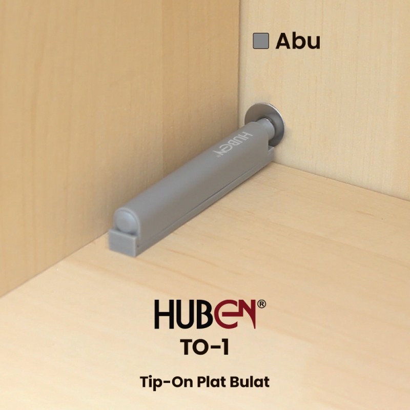 Tip On–TO-HUBEN-PUSH-ON-PINTU-LEMARI