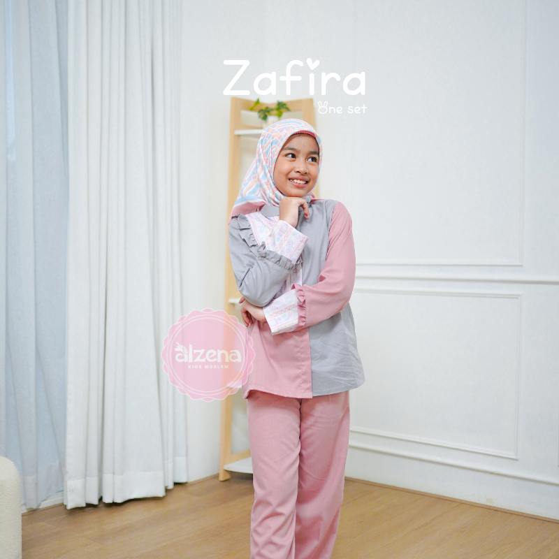 Alzena Kids Moslem Oneset Zafira Lucu Menarik