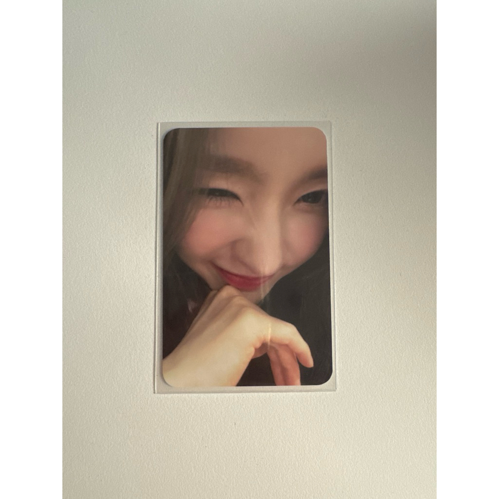 photocard irene photocard red velvet smcu tattoo