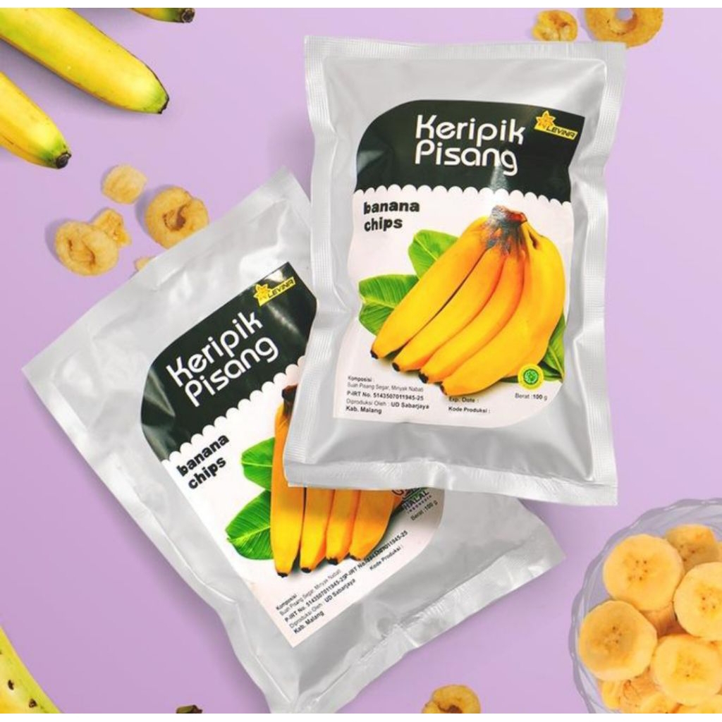 

kripik pisang levina