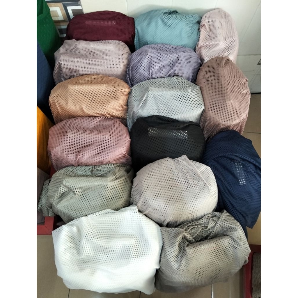 Kain Jala jaring lubang kecil halus/HOLLOW NETS