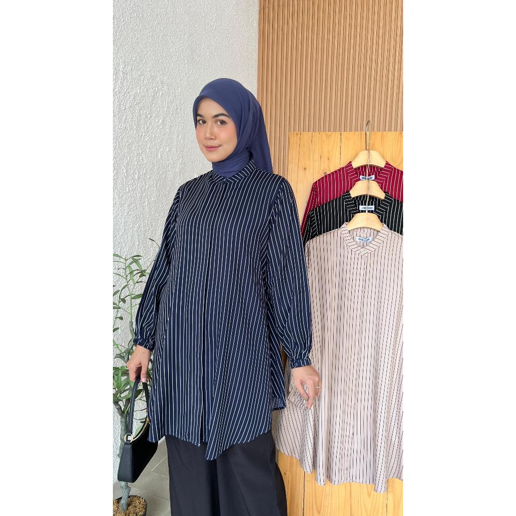 TUNIK RAYON DIAMOND / BAJU WANITA MUSLIM/ WARNA DIABI ADIBA/ GROSIR TANAH ABANG