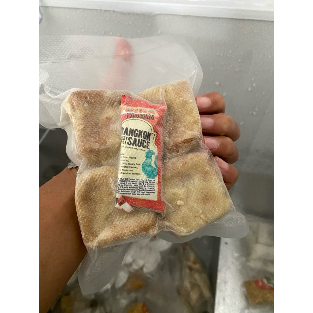 

Tahu Isi Ayam Suwir Pedas Daun Jeruk