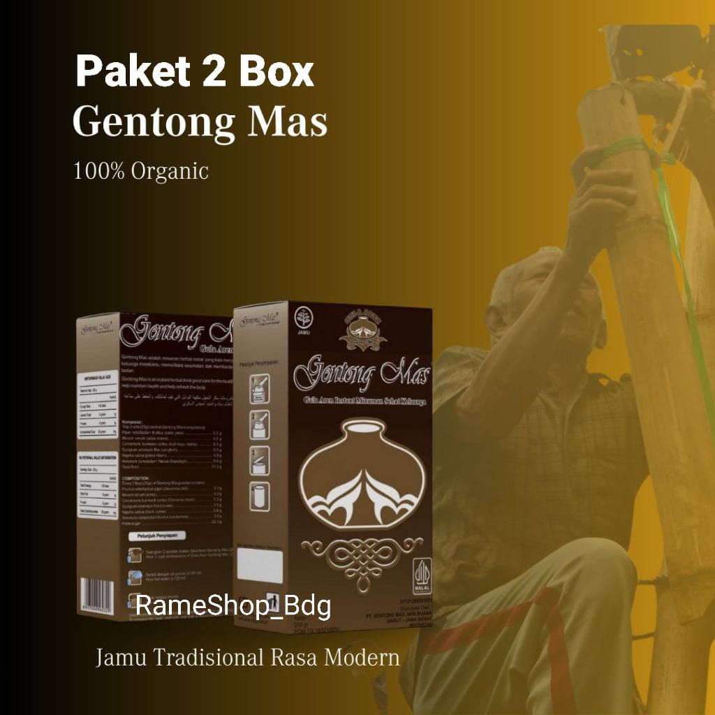 

Herbal Alami Gentong Mas asli 100% | Atasi Diabetes | Paket 2 Box