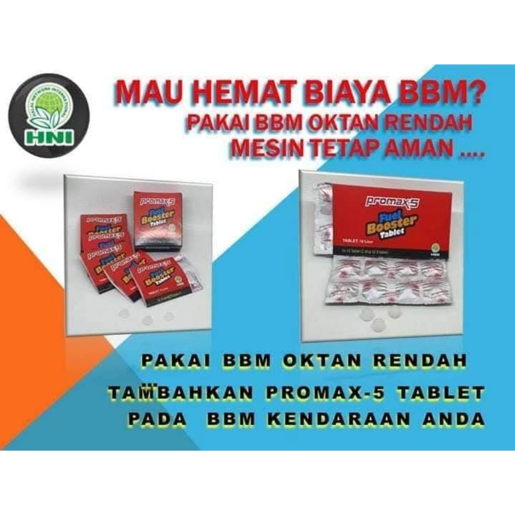 Promax 5 HNI Tablet 10 Liter Isi 16 Tablet Harga Rp 109.000
