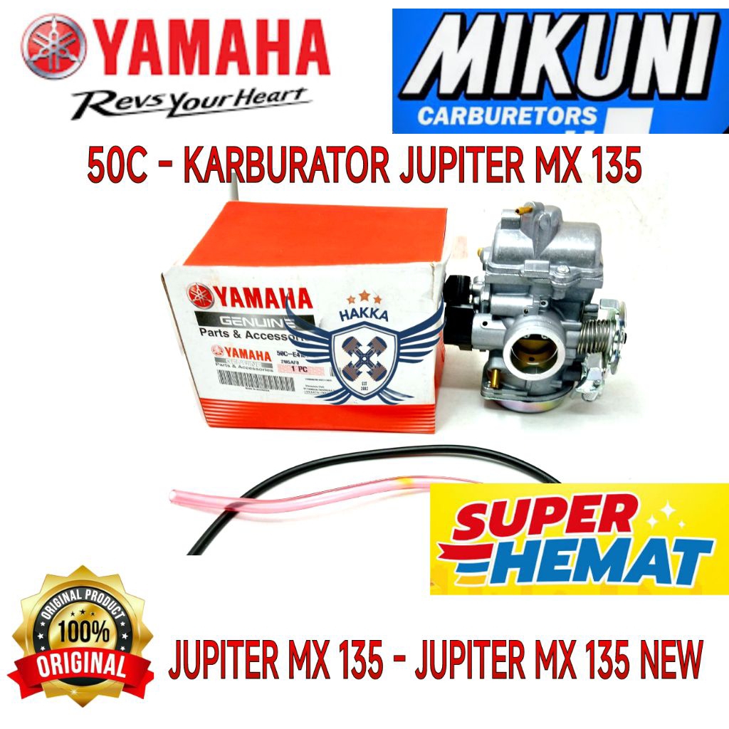 50C ORIGINAL KARBURATOR YAMAHA JUPITER MX 135 OLD, ORIGINAL KARBURATOR YAMAHA JUPITER MX 135 NEW, KA
