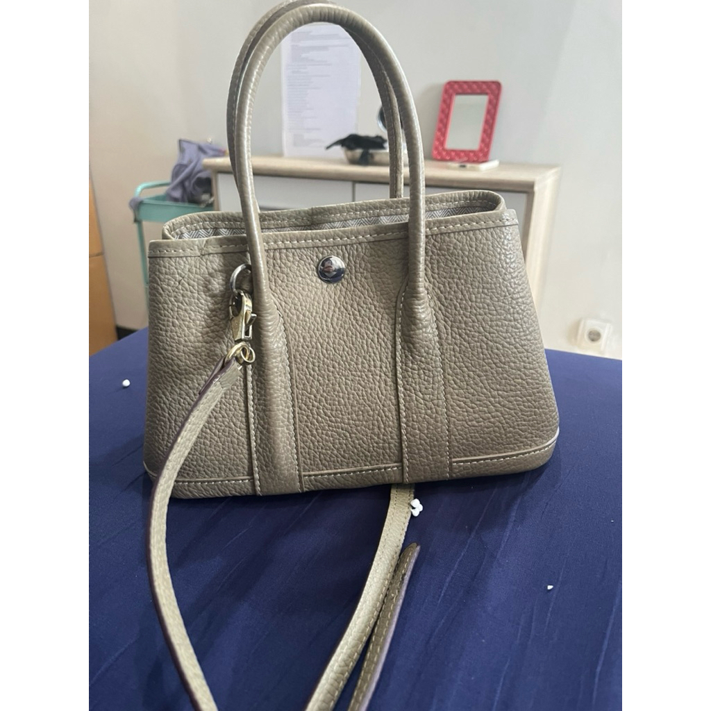 mini garden party bag tas kulit asli preloved second
