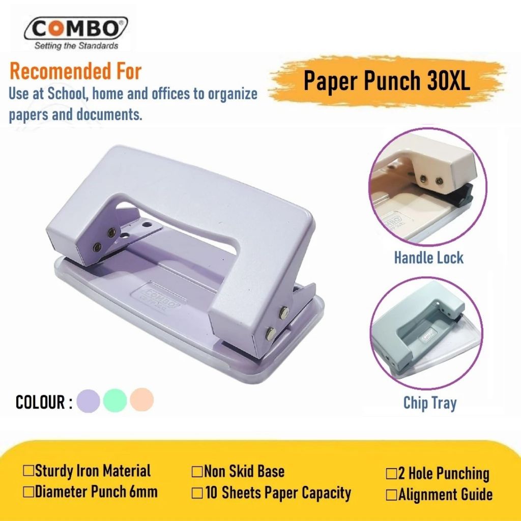 

Punch Combo 30XL ( Pembolong Kertas )