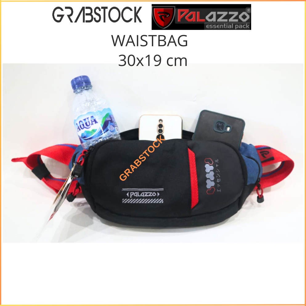 Palazzo Waist Bag Tas Pinggang bisa Slingbag