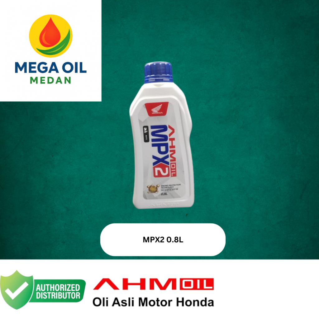 Oli | Oil Motor Honda MPX2 0.8 Liter SAE 10W-30 | Oli Matic & Bebek | Oli AHM MPX 2