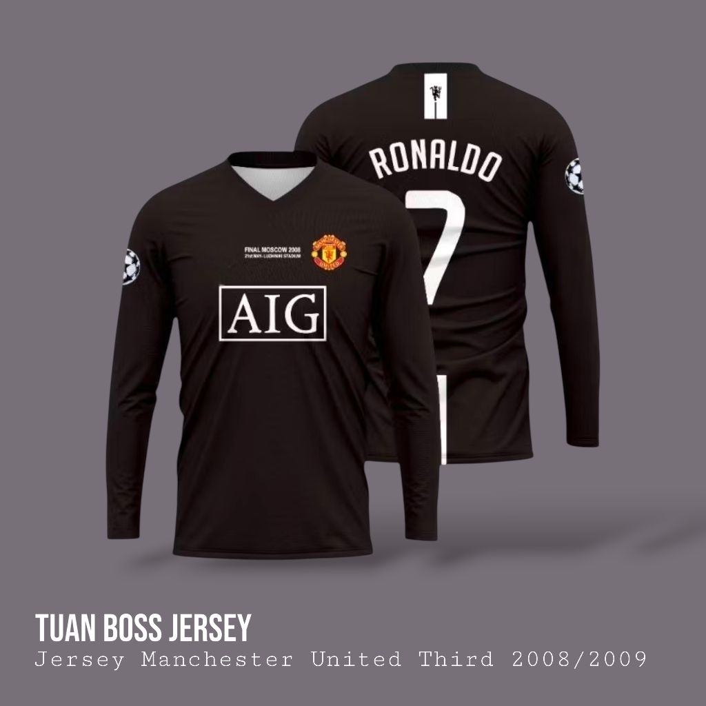 JERSEY MU HOME AWAY THIRD 2008 2009
