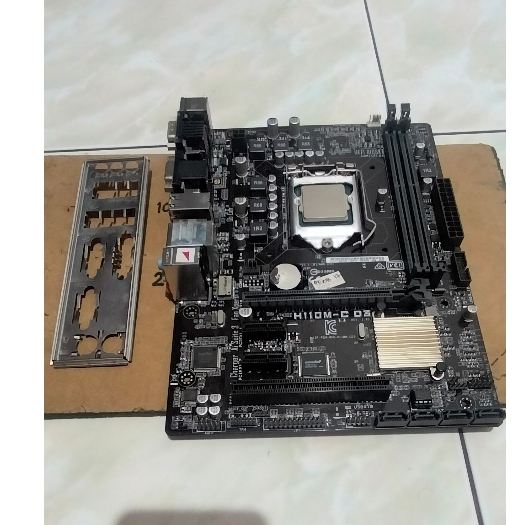 MOBO Motherboard Asus H110M + Prosesor / Mobo saja