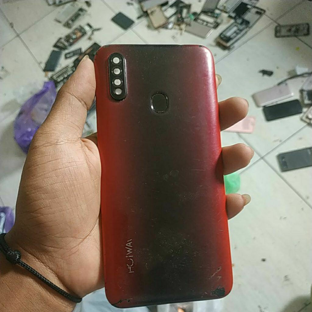 backdoor bekas hotwav pearl k2,tanpa tombol ada patah cek gambar