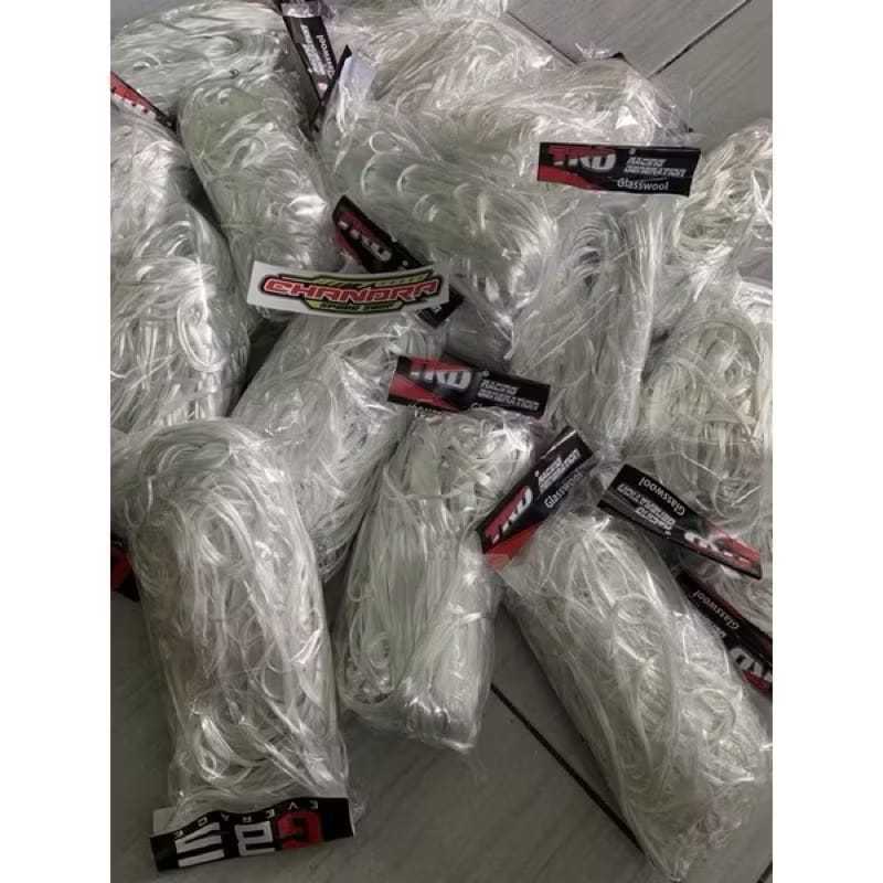 GLASSWOOL KNALPOT RAMBUT NENEK 200 GRAM // GLASSWOOL KNALPOT MOTOR DAN MOBIL RAMBUT NENEK // GLASSWO