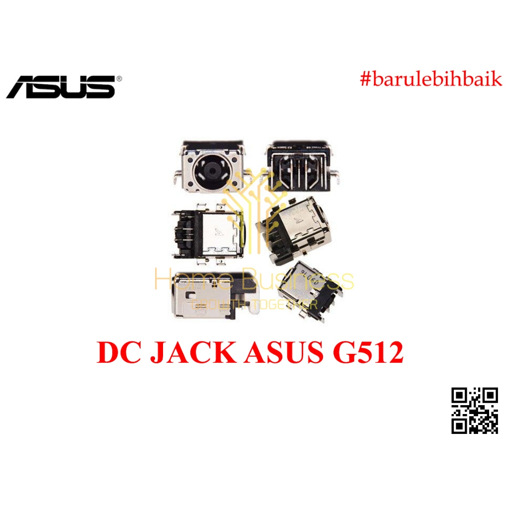 DC Power Jack Connector Konektor MB Asus ROG Strix G15 G512LI G512 512