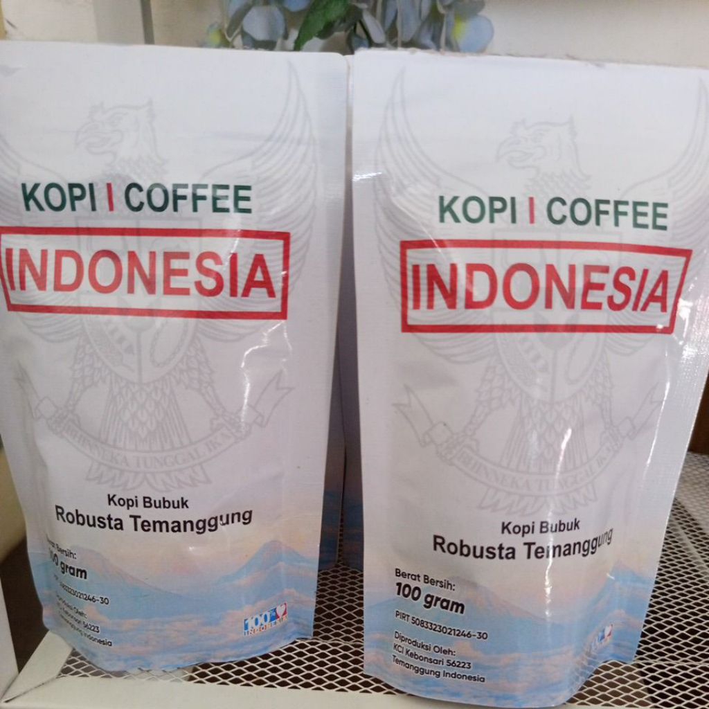 

KCI Kopi Bubuk Robusta 100 gram Petik Merah