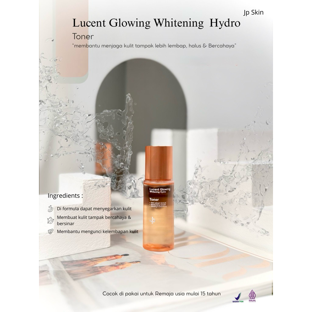 SKINCARE JPSKIN - Toner Lucent Glowing Whitening Hydro 60ml