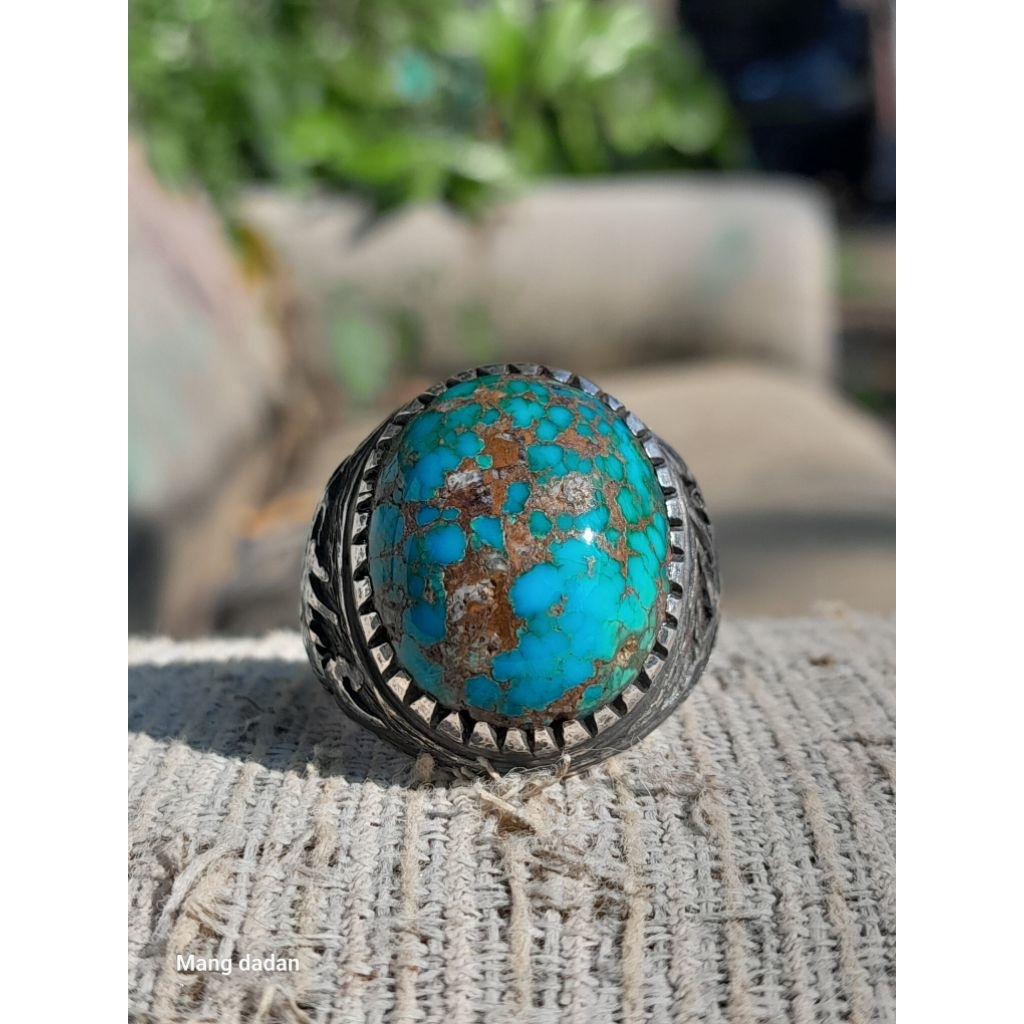 batu akik Pirus persia Biru