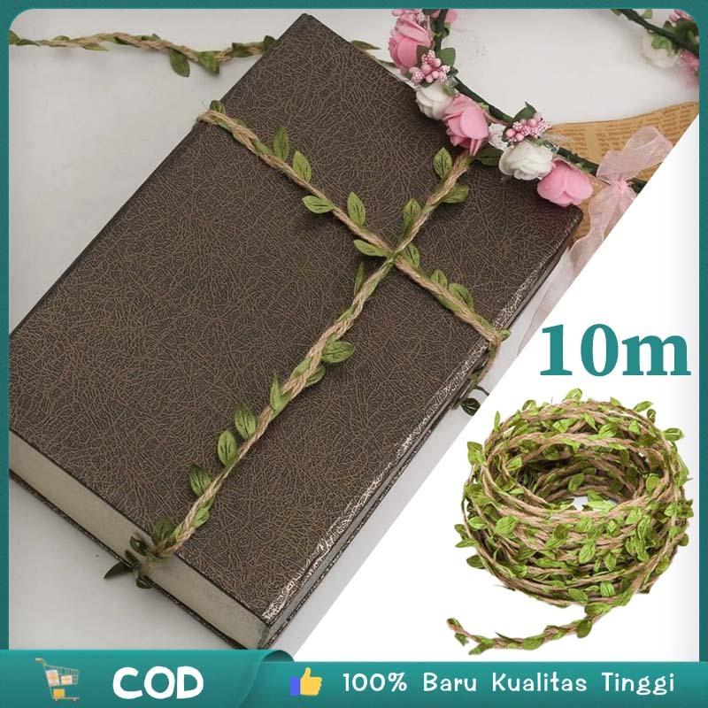 10 Metert Ali Daun Tali Pita Goni Daun Pita Tali Goni Jute Rope Leaf