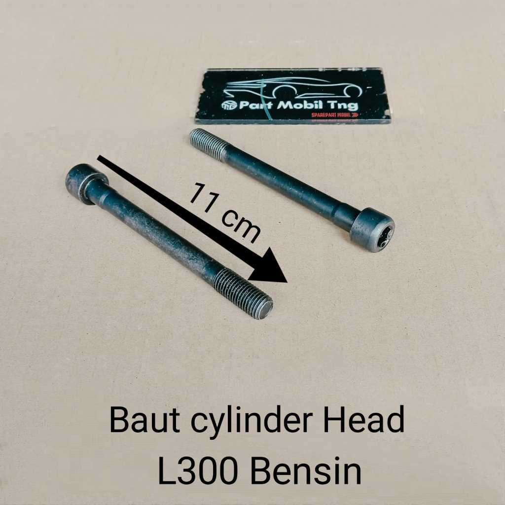 Baut Bolt Cylinder Head Deksel Mitsubishi Kuda 16 1600cc T120ss Karbu L300 Bensin Konci L