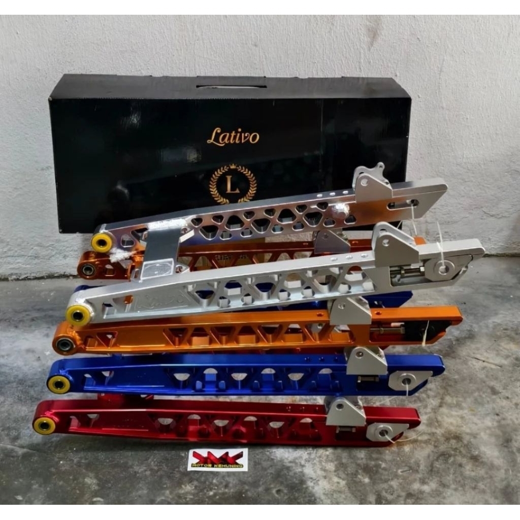 Swing arm cnc jupiter z,f1zr,supra x 125 lativo racing malaysia.