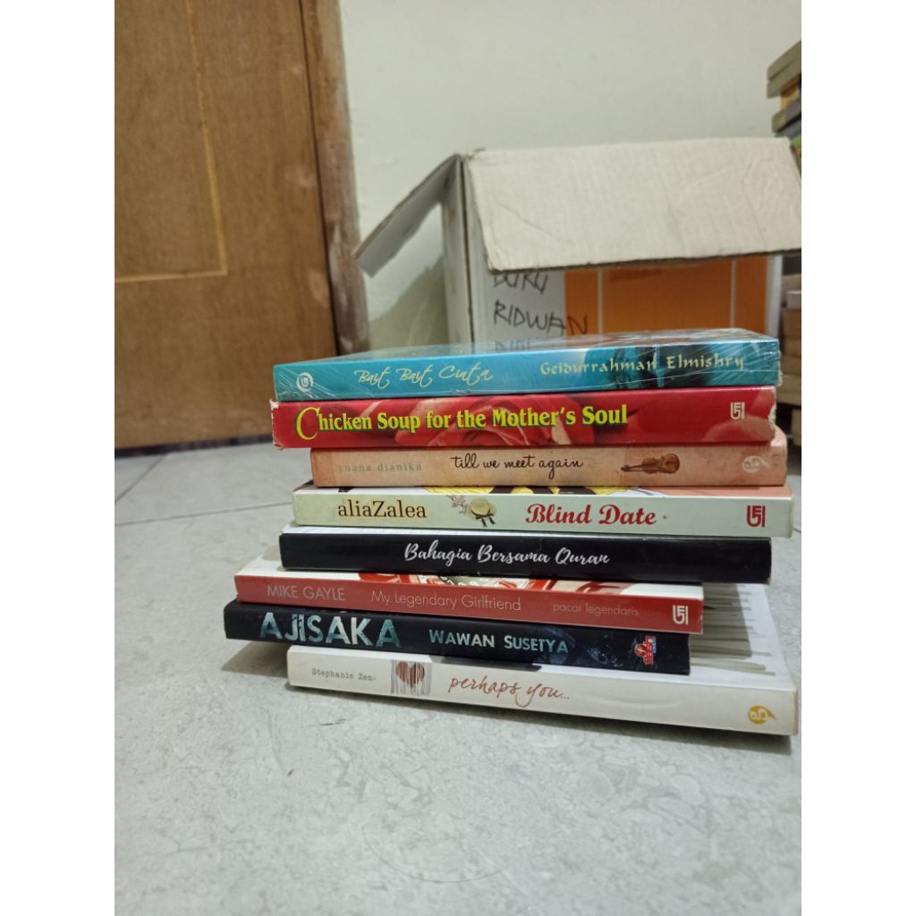 borongan novel 11 pcs