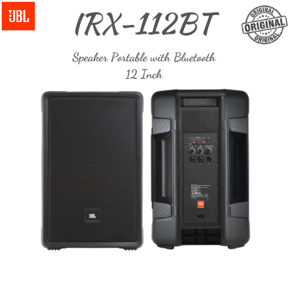 JBL IRX112BT Portable Bluetooth Speaker 12" 1300W Original / Speaker JBL IRX-112 BT Bluetooth BT