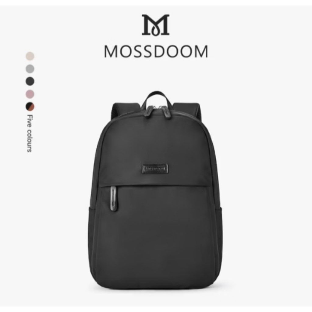MOSSDOOM>Goovy Backpack By Mossdoom Tas Ransel Wanita Bahan Nilon Waterproof>Tas Ransel Mewah & Eleg