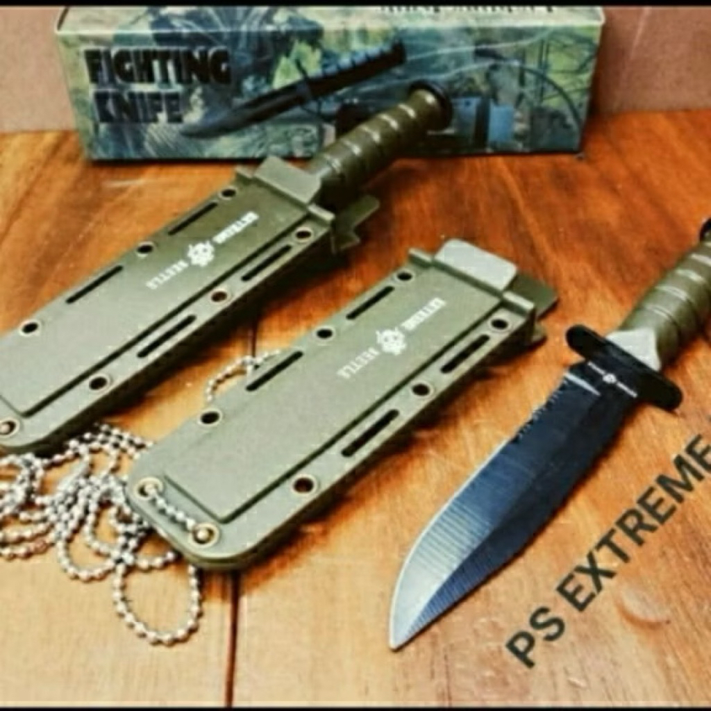 Pisau P133 Pisau Kalung Pisau Camping Tactical Outdoor DK