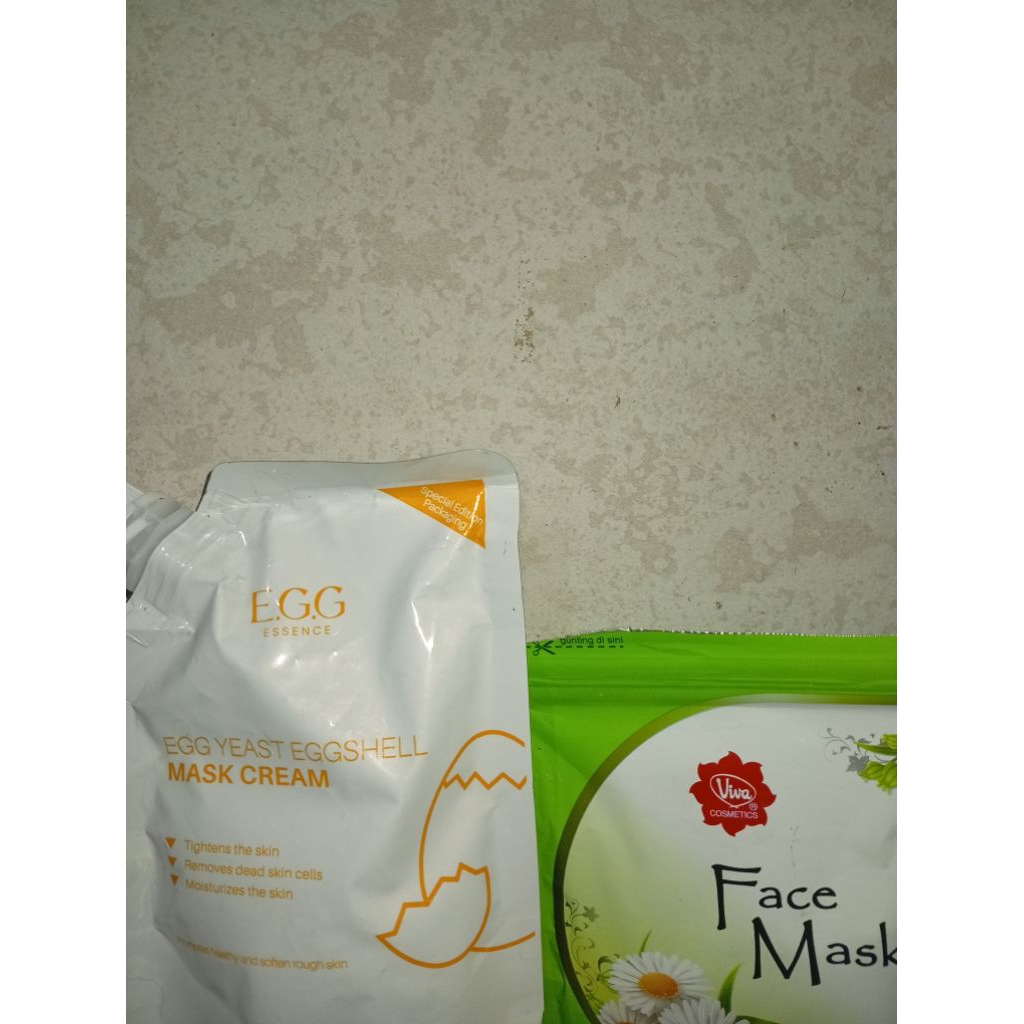 Egg Yeast Eggshell Mask Cream