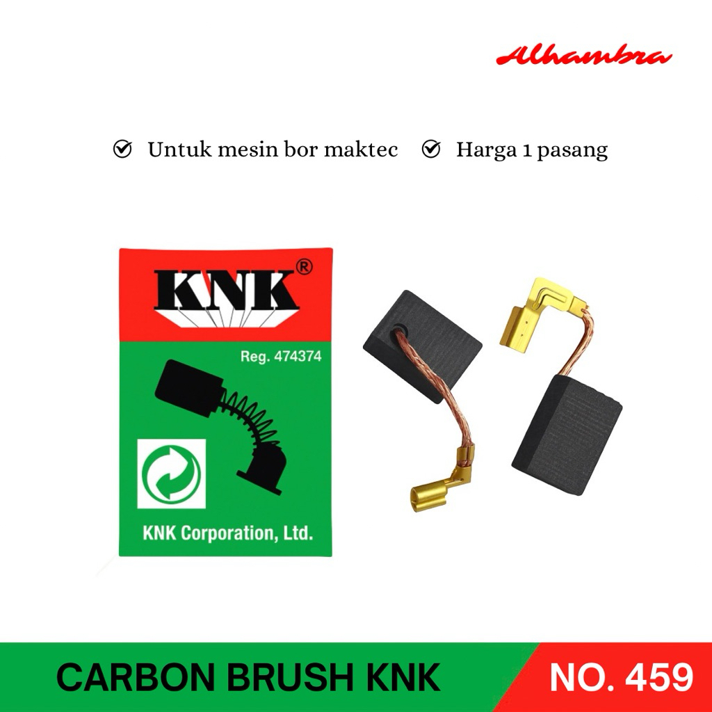 Carbon Brush KNK , Spul Arang Mesin Bor Maktec - CB 459