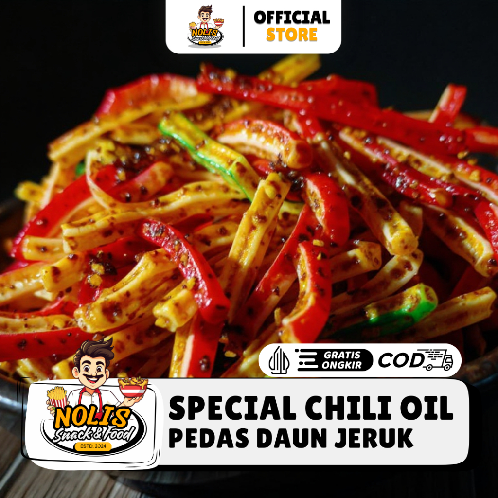 

SEBLAK BETON RENYAH - Pedas Chili Oil - Pedas Daun jeruk [NOLIS SNACK & FOOD] Seblak Jaat