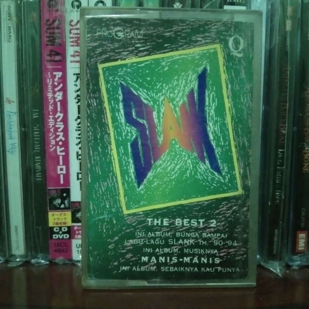 Cover Kaset Pita Slank The Best 2