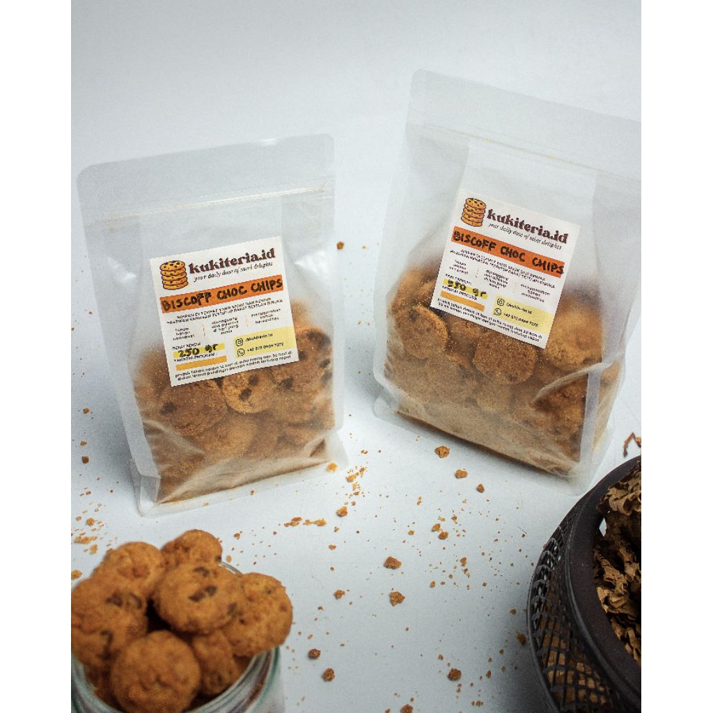 

kukiteria.id - Mini Biscoff Chocolate Chip Cookies 250gr & 550gr
