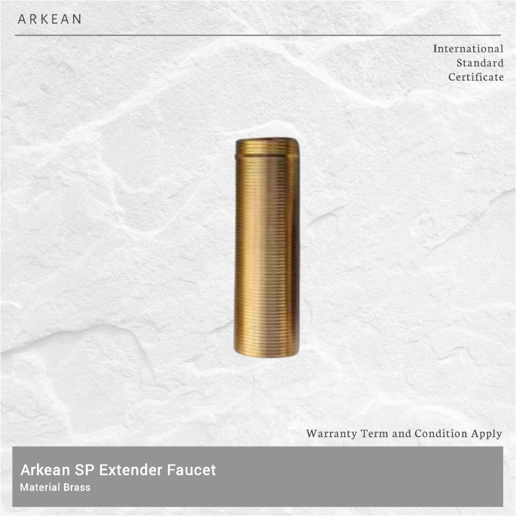 Arkean Spare Part Extender Extention Penyambung Selongsong Extentian Faucet Pipa drat Panjang Bulat 