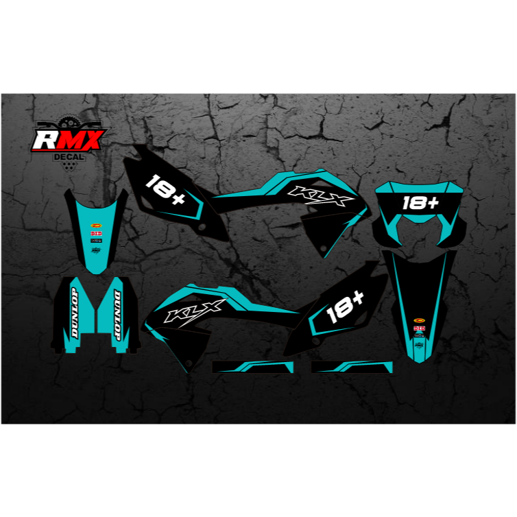 DECAL KLX BF FULLBODY (068) DEKAL STIKER KLX 150 BF/G/L/SE/EXTREME/NEW 2016 2017 2018 2019 2020 2021