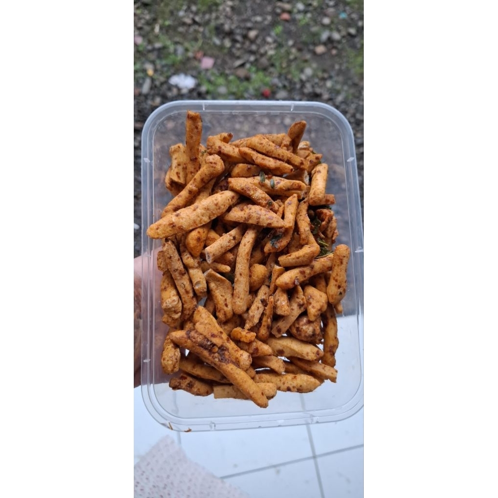 

basreng pedas daun jeruk & basreng ori daun jeruk