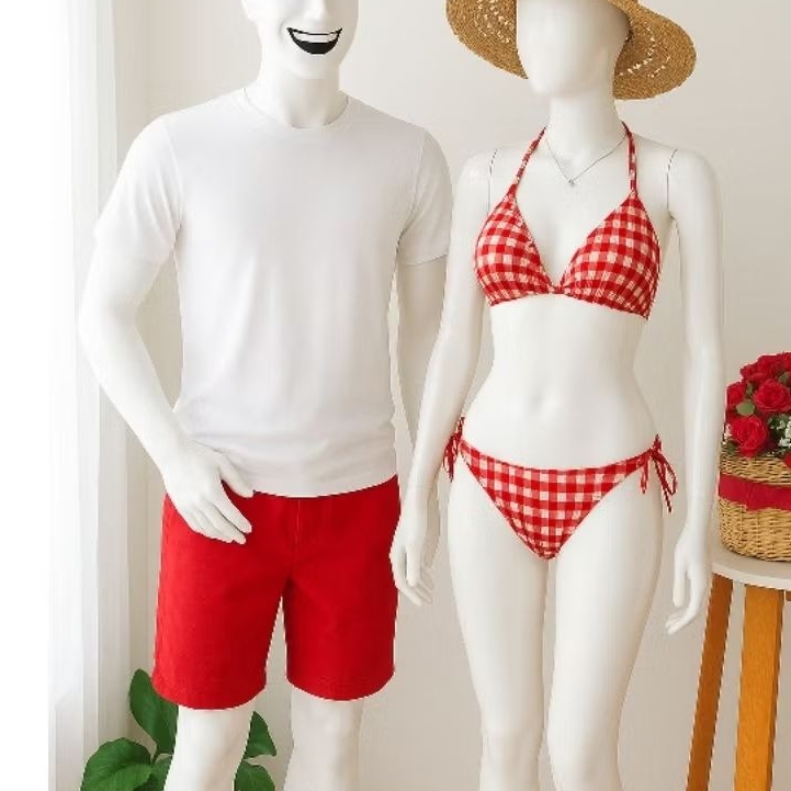Set Bra dan Celana Dalam Tali SBG26 Set Bikini Seksi Motif Floral Set Bikini Jumbo Nyaman Halus Deng