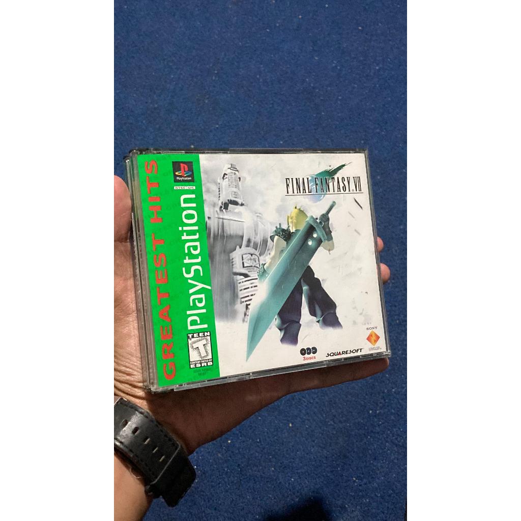 Final Fantasy 7 Greatest Hits PS1 ( Used , Fullset )