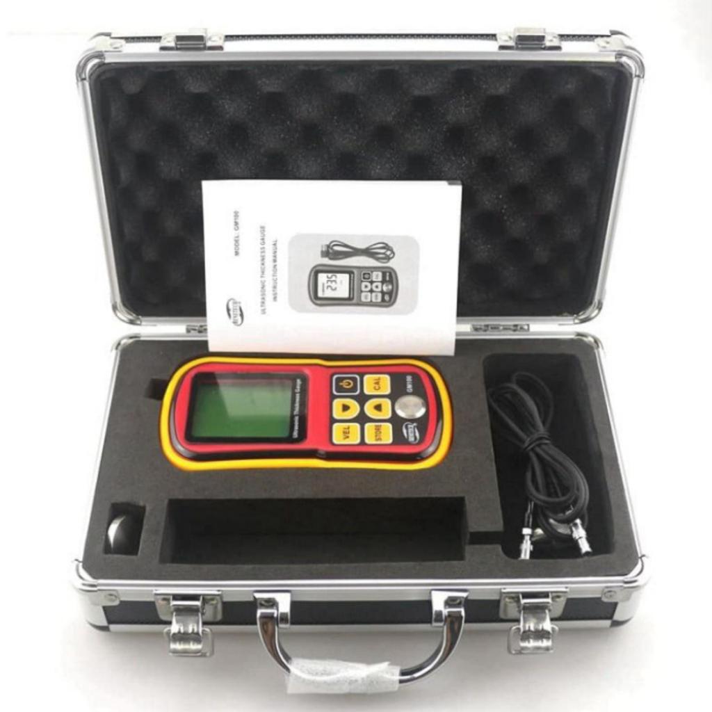 Alat ukur ketebalan plat baja besi metal tebal