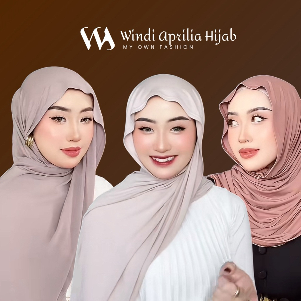 Pashmina Kaos Rayon Airflow Cooltech Pashmina Rayon TENCEL Premium Ranaya (Cool Tech)