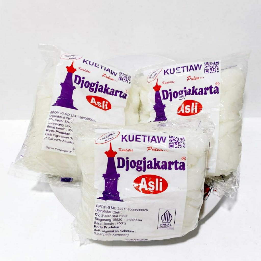 

KWETIAU DJOGJAKARTA ( 3 BUNGKUS )