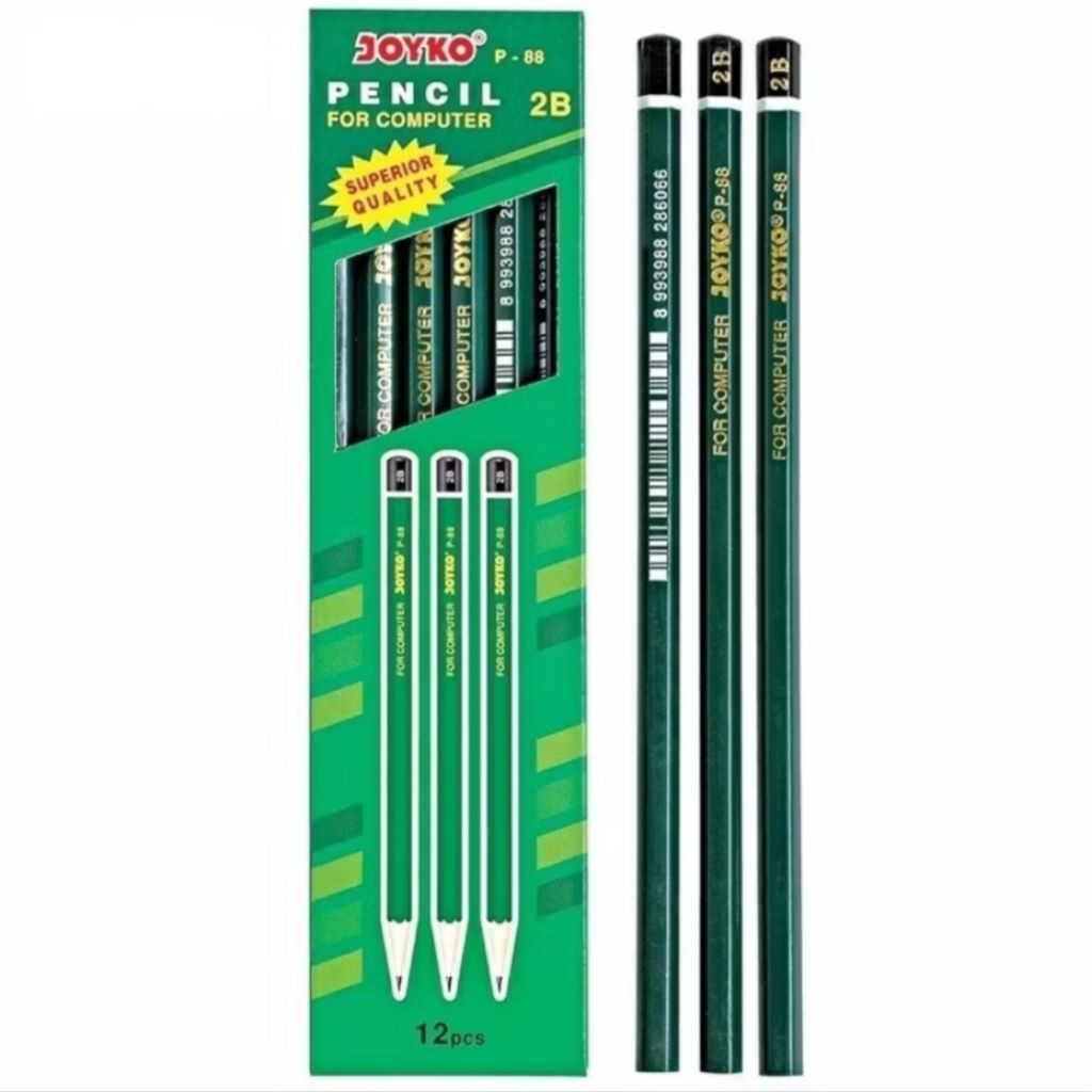 

PENSIL JOYKO 2B P-88 HARGA Per-PCS (1 pcs)